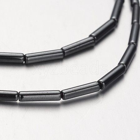 Non-magnetic Synthetic Hematite Bead Strands X-G-F300-37B-09-1