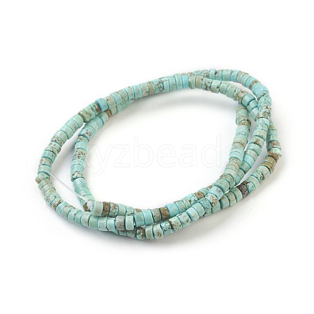 Natural Magnesite Beads Strands G-P398-A01-1