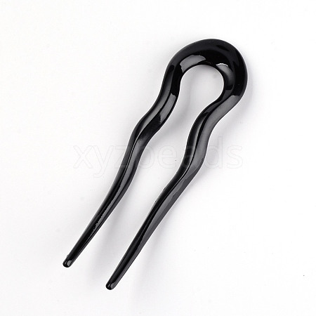 Resin Hair Forks OHAR-WH0019-12D-1