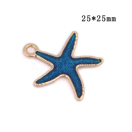 Alloy Enamel Pendants ENAM-TAC0001-36LG-01-1