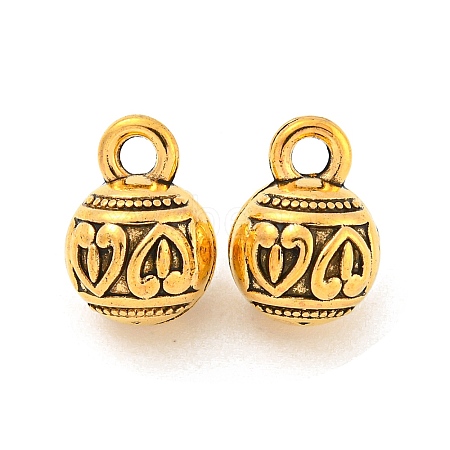 Tibetan Style Alloy Charms FIND-M011-11AG-1