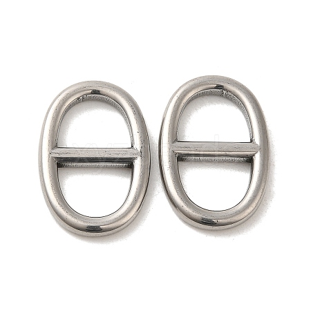 Non-Tarnish 304 Stainless Steel Buckle Clasps STAS-O006-01B-P-1