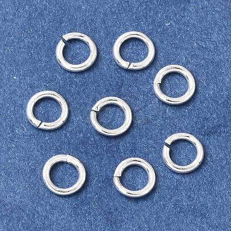 Brass Open Jump Rings KK-CBA1A60-06E-S-1