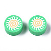 Handmade Polymer Clay Beads CLAY-N008-037E-2