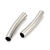 Non-Tarnish 304 Stainless Steel Tube Beads STAS-B047-27B-P-2