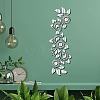 CREATCABIN 2Pcs Mirror Wall Stickers DIY-CN0001-97-6