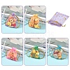 50Pcs Rectangle Organza Drawstring Bags CON-YW0001-90-4