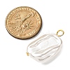 ABS Plastic Imitation Pearl Pendants PALLOY-JF04415-02-2