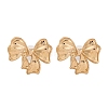 Alloy Bowknot Stud Earrings for Women EJEW-U028-10G-2