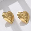 304 Stainless Steel Stud Earrings EJEW-L296-013G-03-3