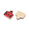 Valentine's Day Theme Alloy Enamel Pendants ENAM-T020-50J-01-2