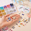 DIY Evil Eye Bracelet Making Kit DIY-TA0004-41-42