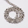 Imitate Austrian Crystal Bicone Glass Beads Strands LS-GLAA-F029-6x6mm-07-2