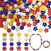 240Pcs 8 Styles Pave Disco Ball Beads FIND-PH0022-20-1