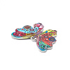 Alloy Enamel Pendants PALLOY-P290-01A-3