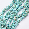 Synthetic Turquoise Beads Strands G-D283-5x8-10-1