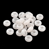 Natural White Jade European Beads G-R488-02H-3