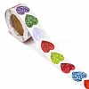 Heart Shaped Stickers Roll DIY-K027-A16-2