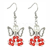 Glass Dangle Earrings EJEW-MZ00319-04-1