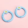 Alloy Enamel Spring Gate Rings PW-WG74BFF-04-1