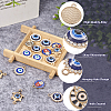 DIY Evil Eye Jewelry Making Finding Kit FIND-TA0002-62-4