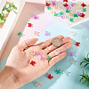 100Pcs 5 Colors Electroplate Glass Beads EGLA-TA0013-54-6