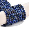 Natural Lapis Lazuli Beads Strands G-Z035-A01-02A-1