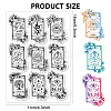 Custom PVC Plastic Clear Stamps DIY-WH0618-0124-2