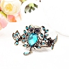 Alloy Rhinestone Claw Hair Clips LS-PW-WG1CC66-03-1