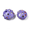 Polymer Clay Rhinestone Beads RB-S056-27D-2