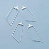 304 Stainless Steel Pendants STAS-F191-10S-1