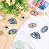 Fingerinspire 8Pcs 4 Style Handmade Ornament Accessories DIY-FG0003-58-5