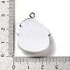 Opaque Resin Pendants RESI-K020-04H-3