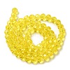 Transparent Glass Beads EGLA-A035-T8mm-D03-3