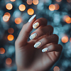 Stainless Steel DIY Nail Art Templates MRMJ-WH0092-042-5