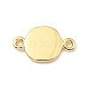 Brass with Enamel Connector Charms KK-G416-56G-01-2