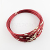 Steel Wire Bracelet Cord DIY Jewelry Making TWIR-R004-19-1