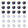 30Pcs 2 Colors Cloth Pendants FIND-TA0008-35-1