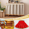 Polyester Fiber Lace Trim OCOR-WH0101-226B-5