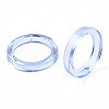 Transparent Acrylic Finger Rings RJEW-T010-02-5