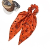 Halloween Theme Cloth Elastic Hair Accessories for Girls or Women PW-WGB7684-01-1