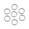 304 Stainless Steel Closed Jump Rings STAS-G393-06P-08-1