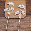 Iron Hair Stick Findings OHAR-PW0001-299S-1