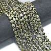 Natural Dalmatian Jasper Beads Strands G-K389-B22-01-2