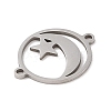 Tarnish Resistant 201 Stainless Steel Connector Charms STAS-S126-03P-2