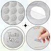 Custom Round Silver Foil Embossed Picture Stickers DIY-WH20008-002-3