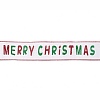 Christmas Theme Polyester Imitation Linen Wrapping Ribbon SRIB-P020-01C-3