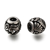 304 Stainless Steel European Beads STAS-D191-13E-AS-1