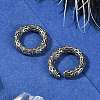 Snake Ring 316 Surgical Stainless Steel Hoop Nose Rings EJEW-G416-19A-AS-3