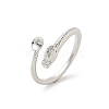 Brass Cup Peg Open Cuff Ring Settings LS-KK-G518-10P-01-1